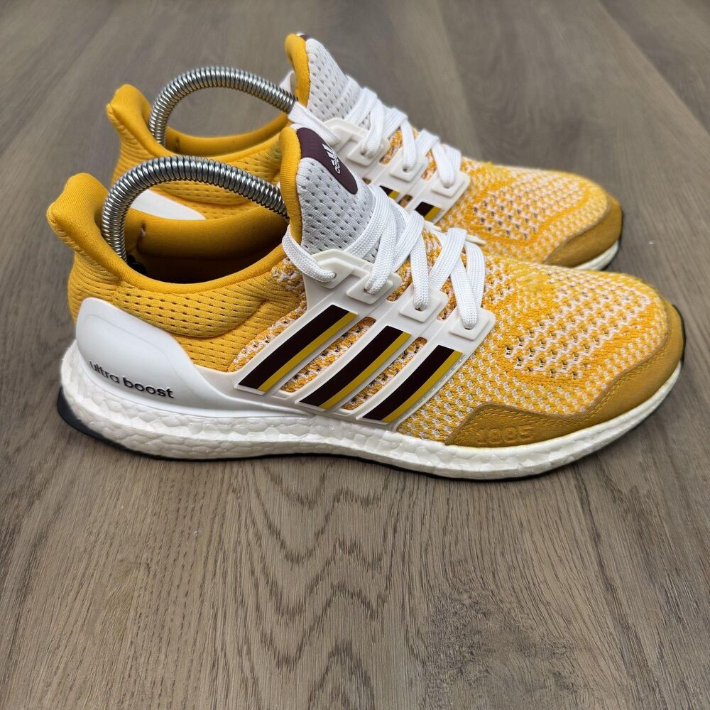 Adidas Ultraboost Parley Shoes Mens Size 7.5 Yellow College Running Sneakers